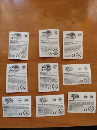 Cromos Tas Bollycao 90s