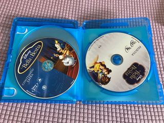 La Bella y la Bestia Bluray+DVD Animación Disney