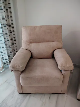 Sofá 3 plazas y sillón individual