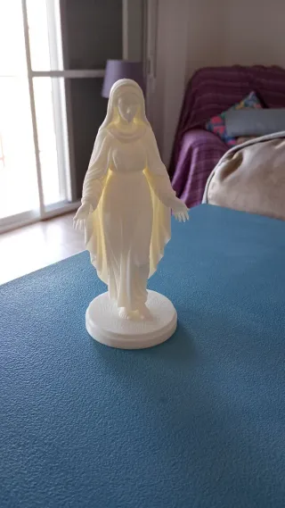 Figura Virgen María realista 15 cm