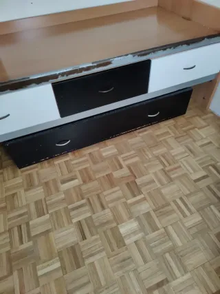 Cama nido con cajones