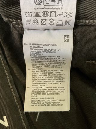 Pantalón chino hombre de G-Star Raw (W34/L32)