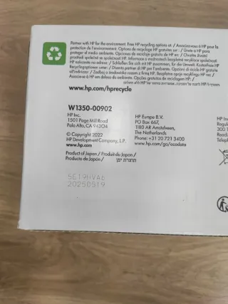 Tóner HP 135x Negro Original