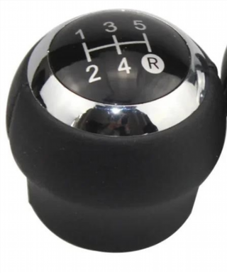 Pomo palanca cambios Toyota 5 vel. negro