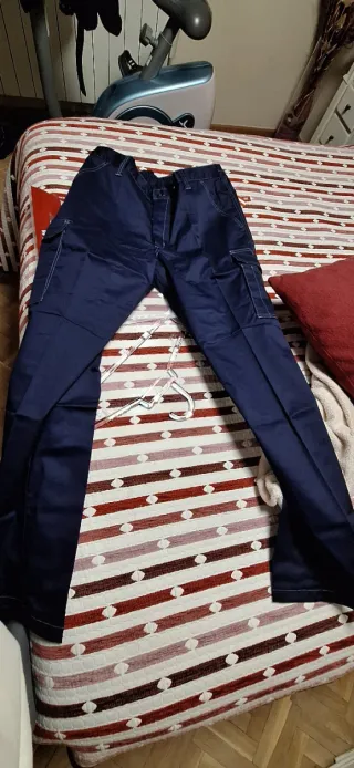 2 Pantalones de Trabajo Adeepi Azul