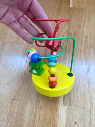 Lote Juguetes Bebé: Aro, Coche, Bloque