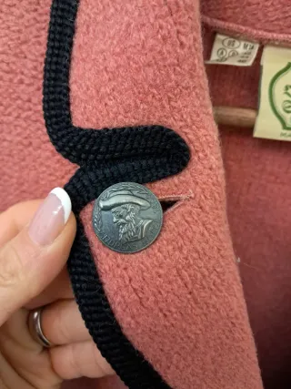 Giacca Tirolese Vintage Salzburger Lana Vergine