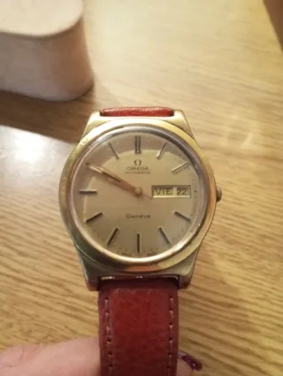 Omega Geneve Automático Marrón/Dorado