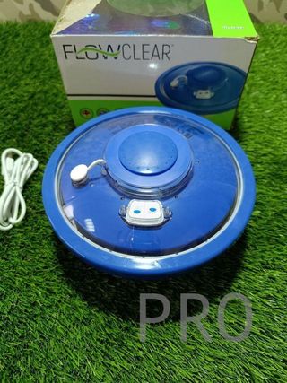 Bestway 58493 - Fuente Flotante Flowclear LED para