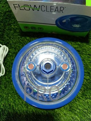 Bestway 58493 - Fuente Flotante Flowclear LED para