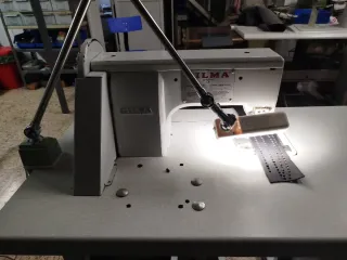 Máquina de picar industrial.