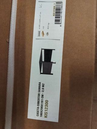 Caseta cobertor 180x200x191 cm (3,60 m2) Samara