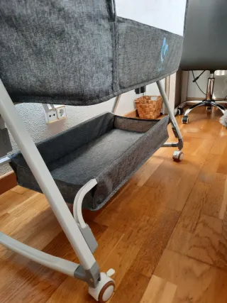 Cuna colecho bebé con ruedas