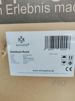 Mesa de bar gastronómica - KESSER