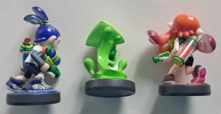 Splatoon Wii U + 3 Amiibos