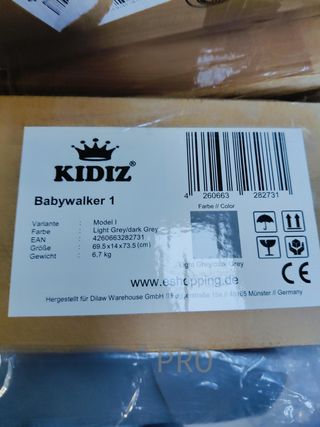 Andador 4 en 1 para bebés - KIDIZ