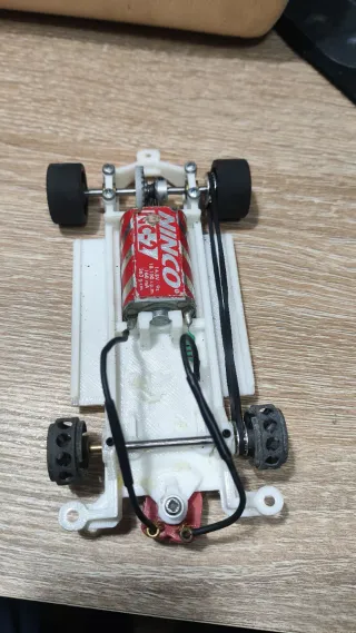 Coche Scalextric Peugeot 206 WRC Proyecto.