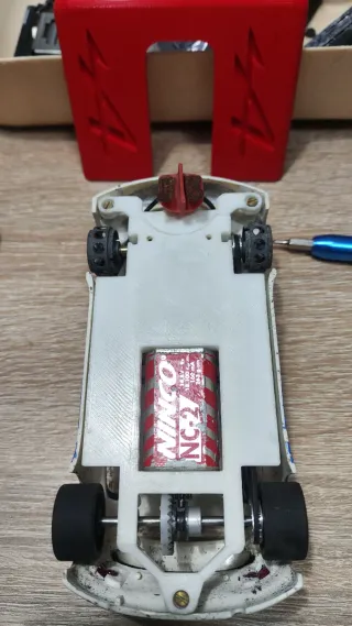 Coche Scalextric Peugeot 206 WRC Proyecto.