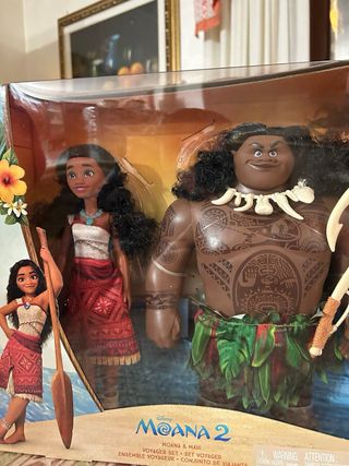 Disney Moana 2 Moana & Maui Set Bambole