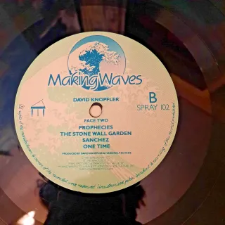 David Knopfler Behind the Lines LP 12" 33 RPM 1985