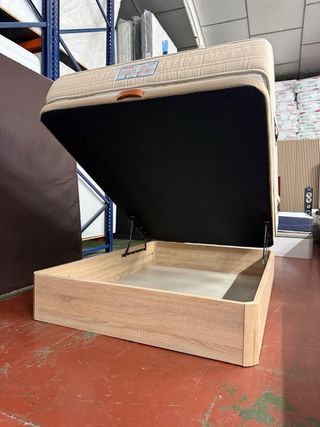 CANAPE Y COLCHON FLEX GOUDA VISCO 135x190