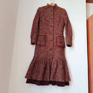 Abrigo tweed vintage