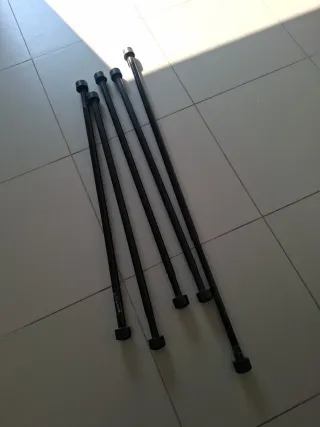 Barra y soporte de cortina IKEA