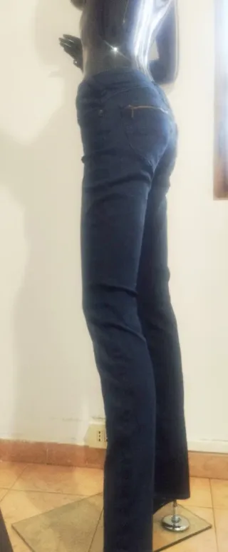 Jeans skinny Lee donna blu