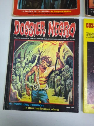 Cómics Dossier Negro,  PRECIO: 5€ UNIDAD