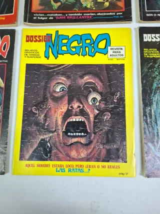 Cómics Dossier Negro,  PRECIO: 5€ UNIDAD