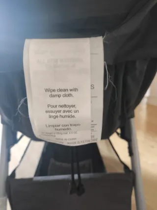 Cochecito de bebé  más funda de invierno y plástic