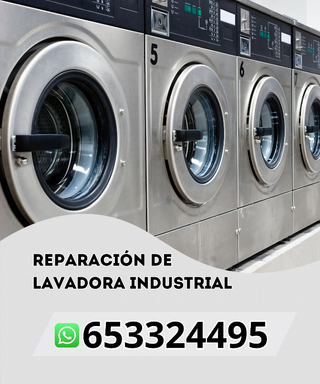 Reparación de lavadora industrial
