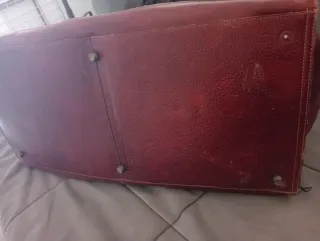 Bolso de viaje de cuero Picard