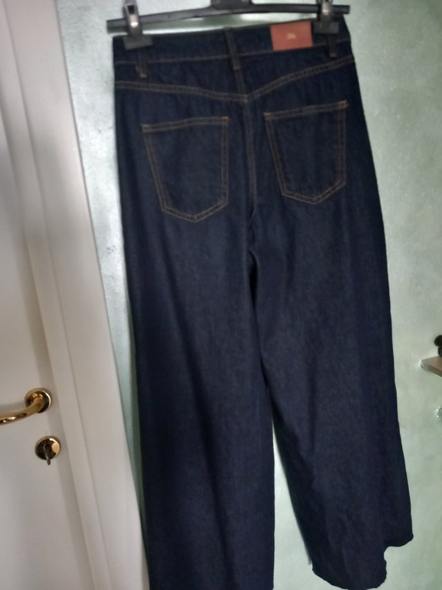 Jeans Zara donna a zampa