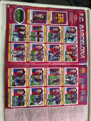 Álbum cromos Liga futbol 07/08