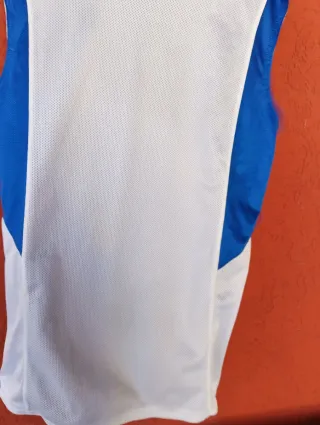 Smanicato Nike Bianco e Blu