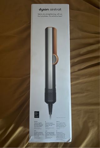 Dyson Airstrait garanzia 2028 (nickel/rame) e scatola