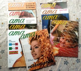LOTE 10 REVISTAS ANTIGUAS  AMA 1967  1968