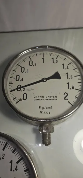 Lote 3 Manómetros Martin-Marten