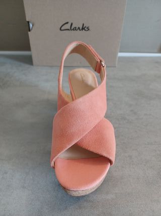 Sandalias cuña Clarks Maritsa Lara T.39.5
