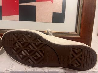 Converse Piel Platedas Talla 38
