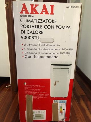 AKAI Climatizador Portátil 9000 BTU
