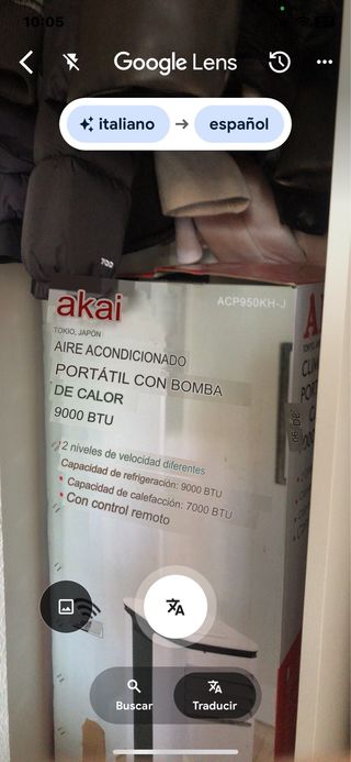 AKAI Climatizador Portátil 9000 BTU