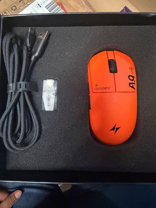 Ratón ATK GEAR Naranja