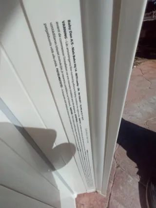 Barrera seguridad infantil retráctil