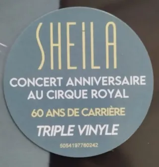Lote 5 Vinilos triples Sheila Live Bruxelles Nuevo