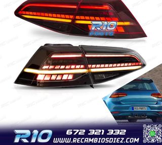 PILOTOS LED VOLKSWAGEN VW GOLF 7 7.5 12-20 INTERMITENTES DI
