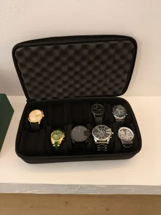 Custodia porta orologi 10 posti