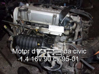 motor D14A7 Honda Civic 1.4 16v gasolina 9