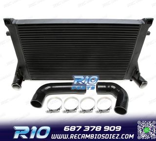 INTERCOOLER SKODA OCTAVIA 13-17 NEGRO